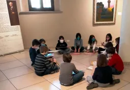 Laboratori artistici per scolari organizzati  a margine delle visite